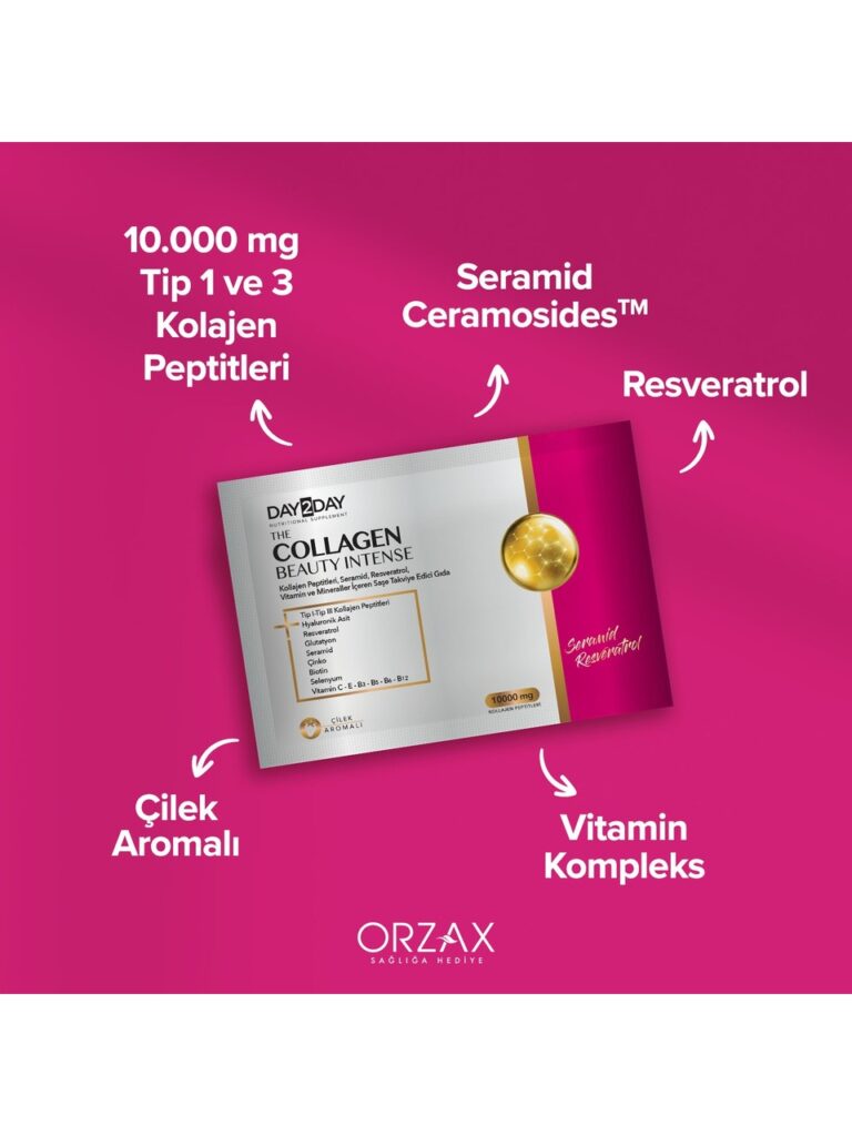 day2day the collagen beauty intense cilek 1000mg 30 sase 02