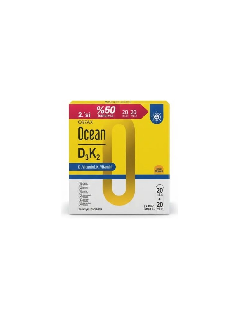 ocean orzax ocean vitamin d3k2 dml 20